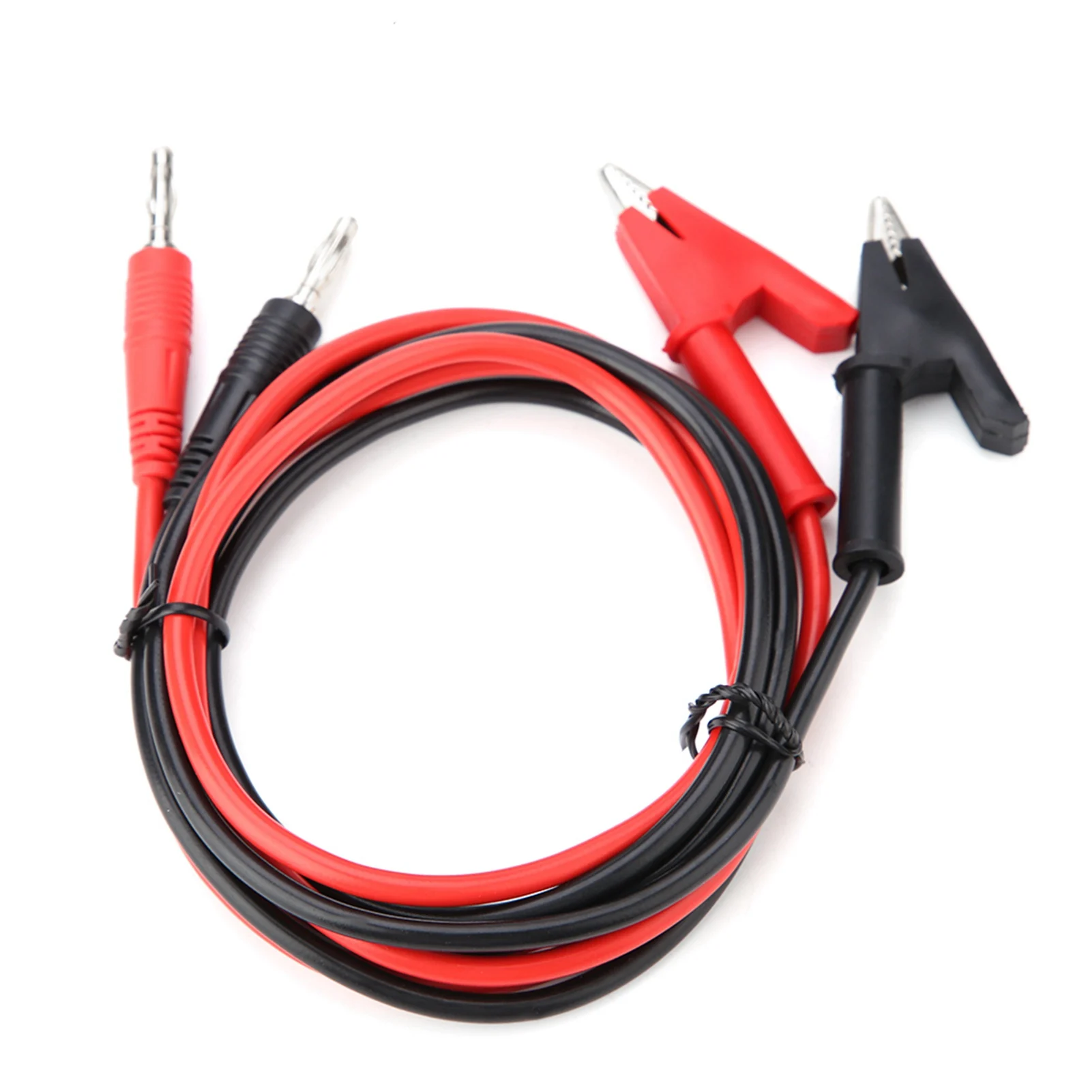 Test Lead Set | Silicone-Banana Probe Cables with Alligator Clips | P1040 - Thumbnail 2