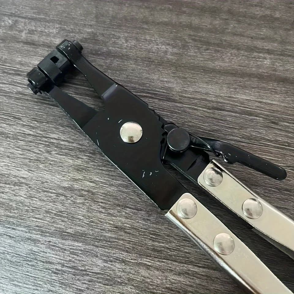 Jubilee Clip Pliers | Swivel Jaw Locking Tool | Flat-Band Hose Clamp Removal - Thumbnail 5