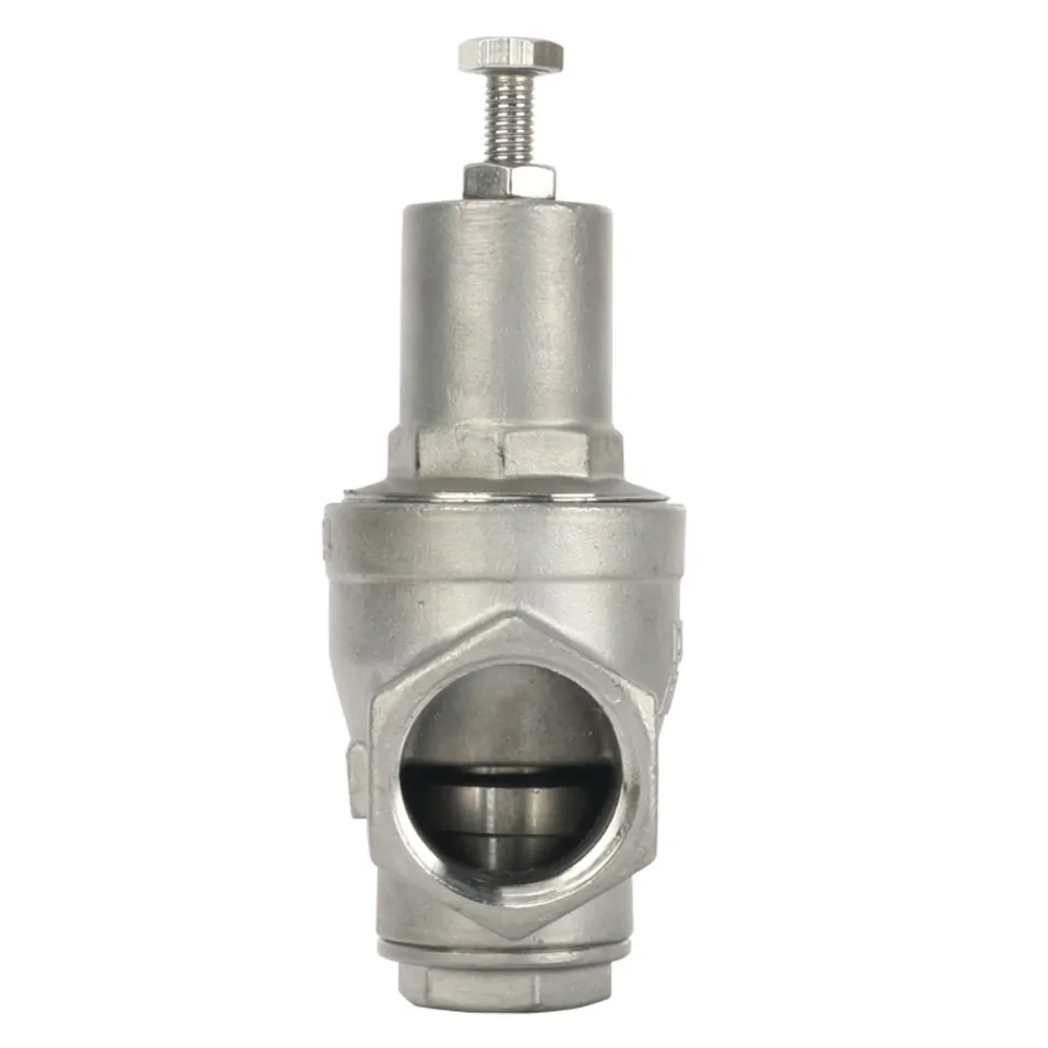 304 Stainless Steel Pressure Reducing Valve | Adjustable 1/2" - 2" | Lead-Free Water Regulator