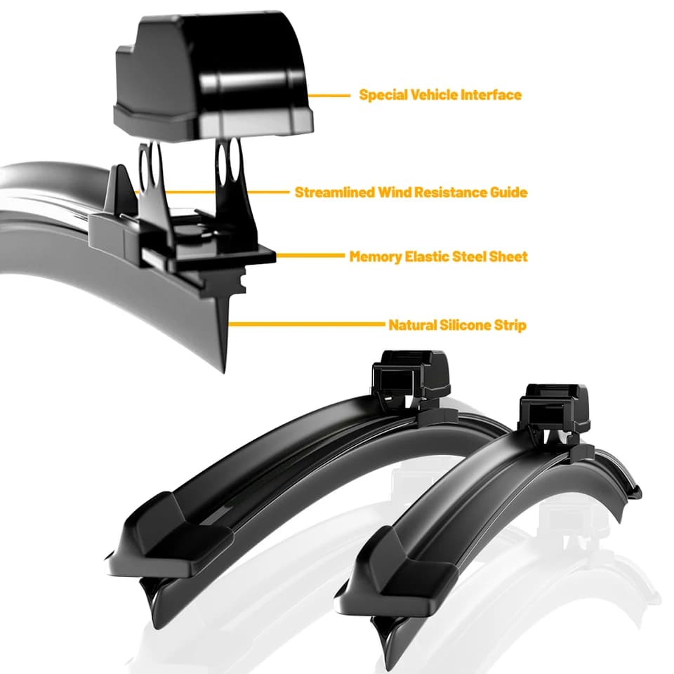 26 Inch Wiper Blades for Opel Astra H | 2004-2014 Hatchback GTC | Window Wipers - Thumbnail 2