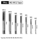 Screw Tap - 7Pcs