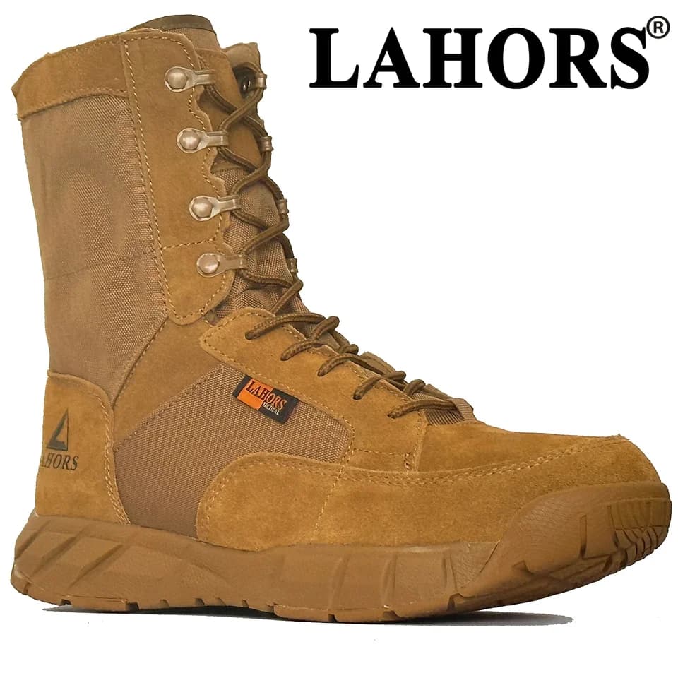LAHORS® Waterproof Steel Toe Cap Boots | Lightweight Tactical | Outdoor Hiking & Training - Thumbnail 3