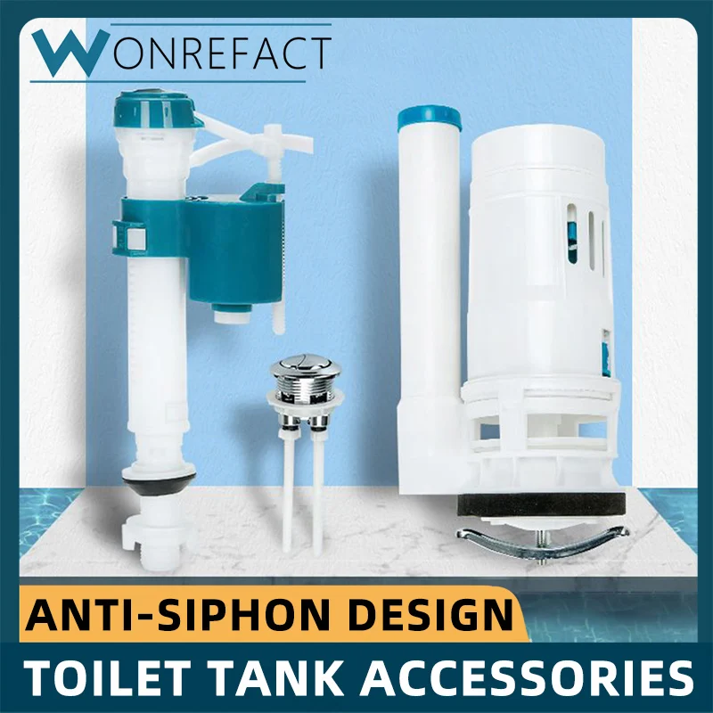 Universal Toilet Flush Valve Kit | Dual Flush & Adjustable Float | Trade Supply - Thumbnail 3