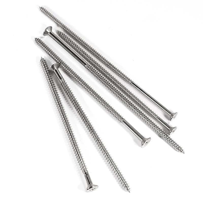 M4 Concrete Screws | 304 Stainless Steel | Countersunk, 160-200mm - Thumbnail 4