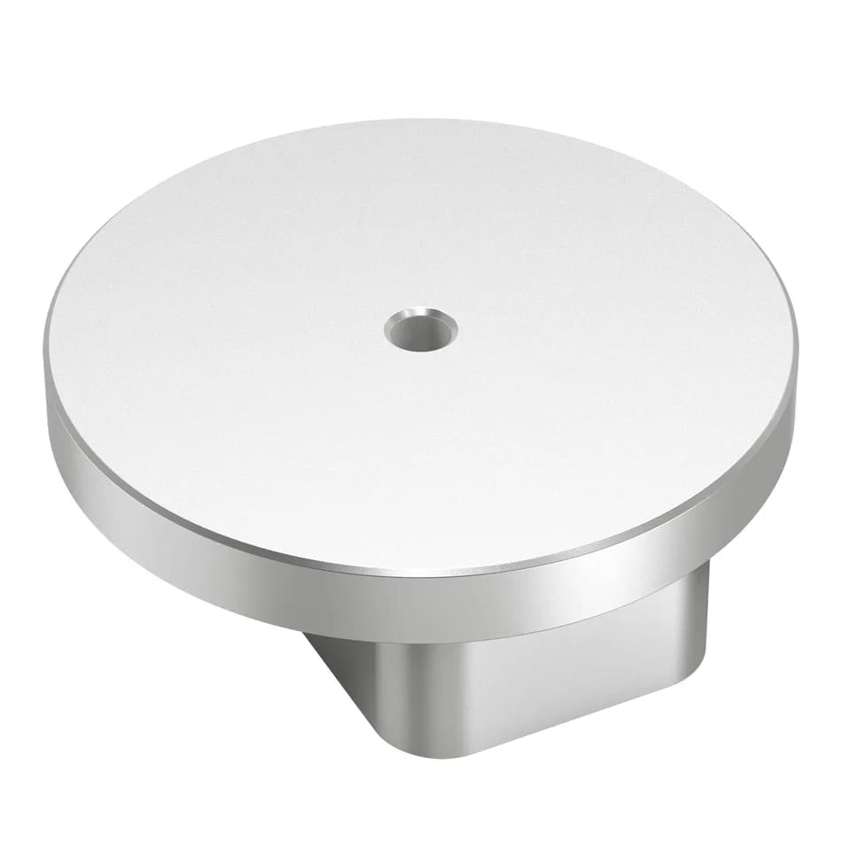 Aluminum floor jack support pad block adapter, essential for safe car jack for changing tires on BMW models.
