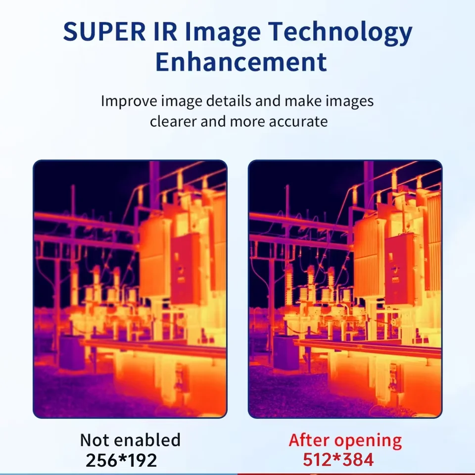 ET693C Thermal Camera | 512x384 IR & 1080P Visible | HVAC Repair & Industrial Inspection - Thumbnail 5