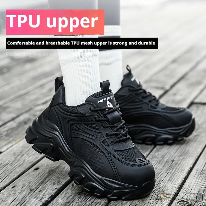Safety Shoes Women | Steel Toe & Puncture-Proof | Lightweight Work Trainers - Thumbnail 6