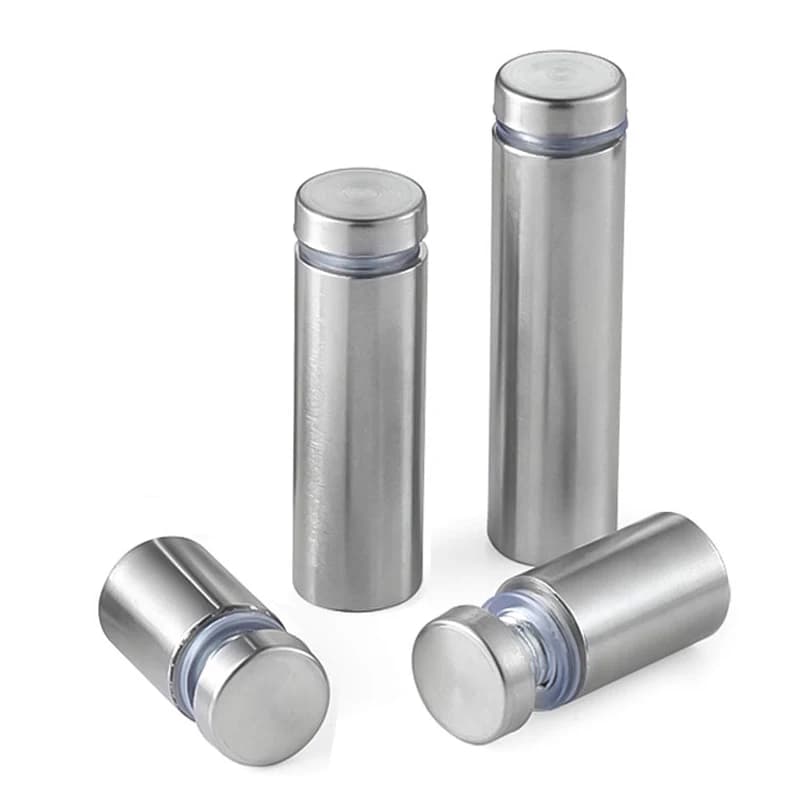 Ladder Standoff Glass Fasteners | 12mm Stainless Steel | Billboard Fixing Screws - Thumbnail 4