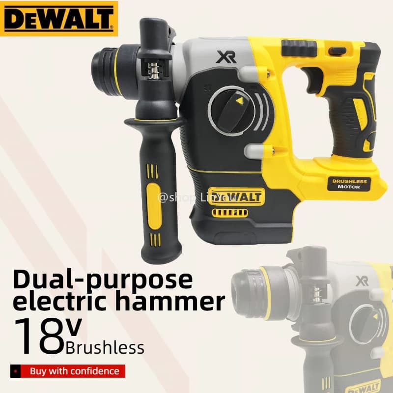 DeWalt 20V MAX SDS Plus Rotary Hammer | Brushless Motor | Professional Cordless Hammer Drill - Image 1