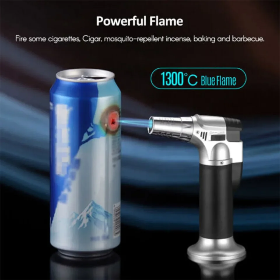 Butane Blow Torch | Windproof High Temp Flame | Micro Welding & Brazing Tool - Thumbnail 6