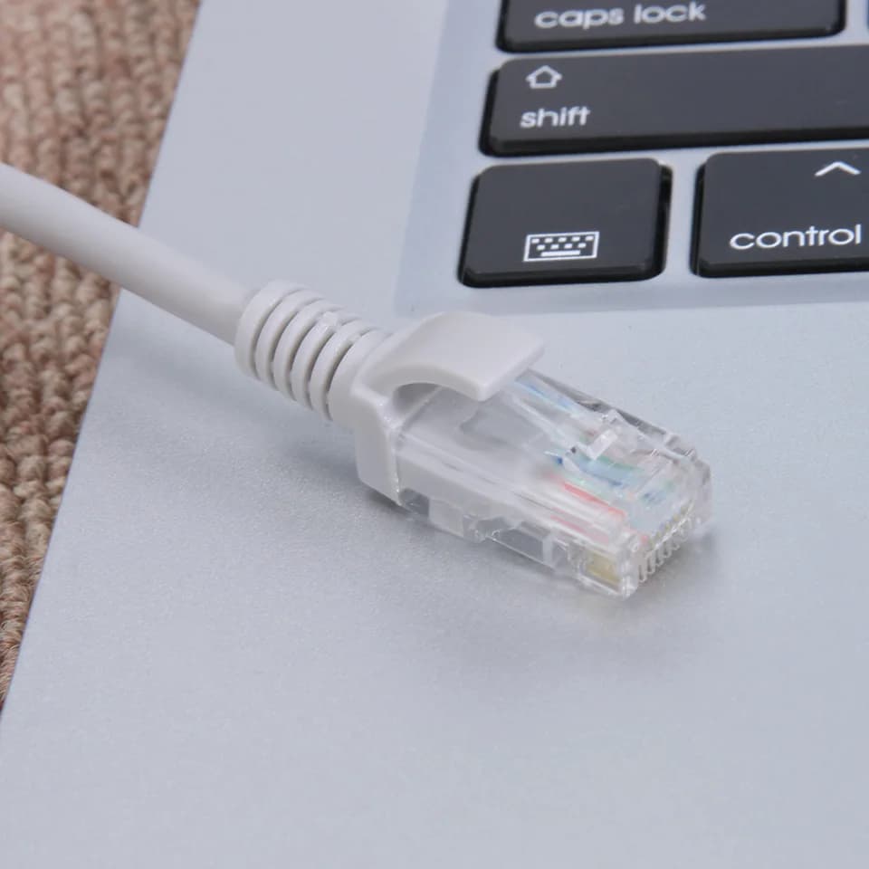 Ethernet Cable | High-Speed RJ45 LAN Patch Lead | PC, Router, Network - Thumbnail 6