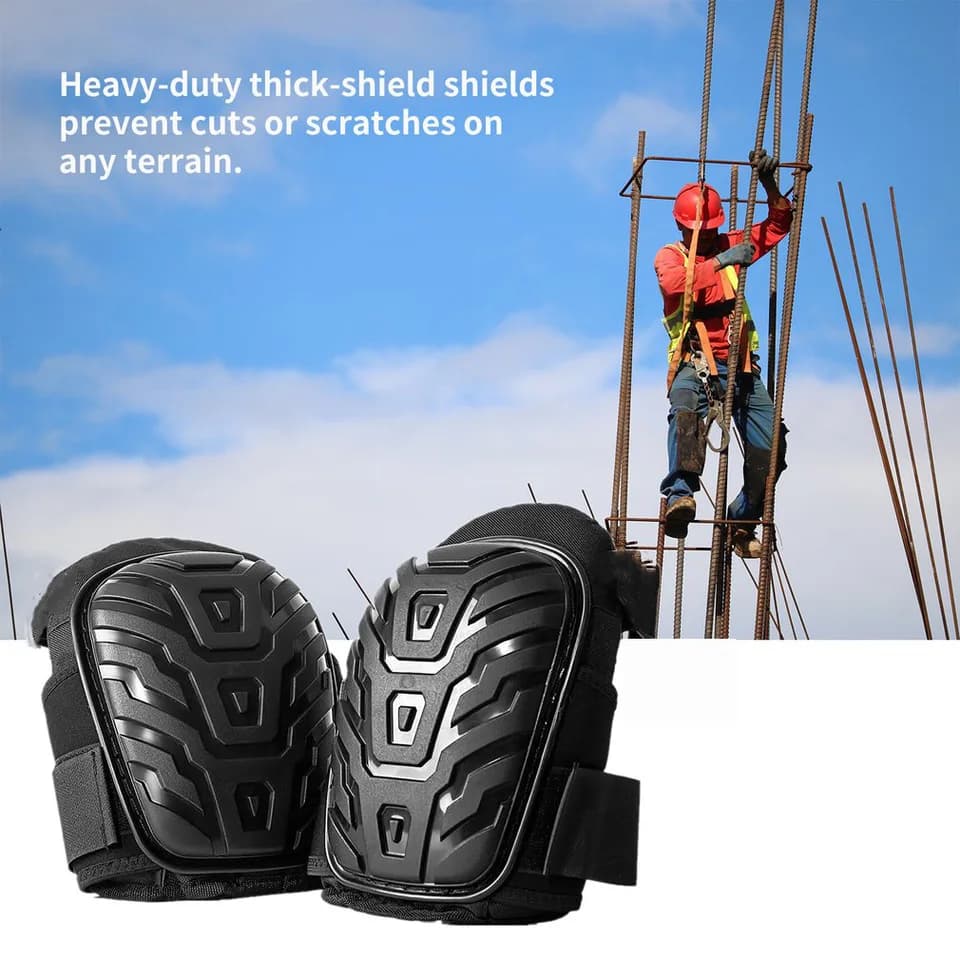 Knee Pad Work Trousers Inserts | Durable EVA Protection | Builders & Gardeners - Thumbnail 4