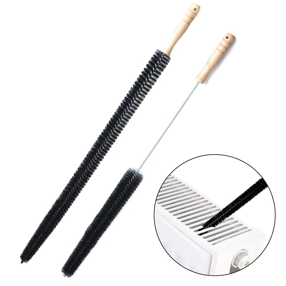 Radiator Cleaning Brush | Flexible Long Thin Duster | Dryer Duct Cleaner