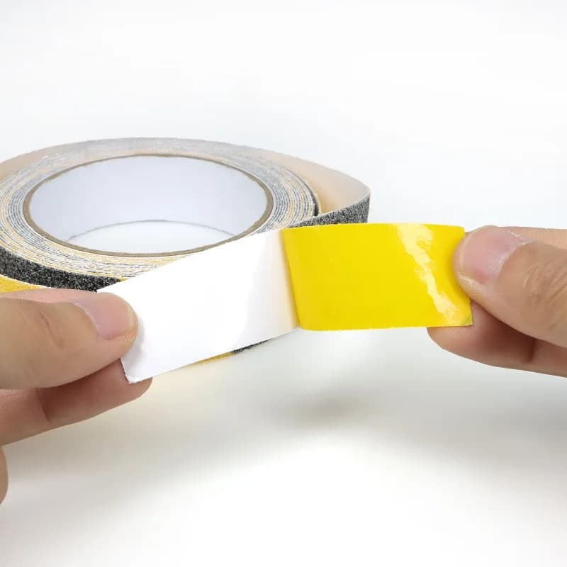 Floor Marking Tape | Anti-Slip for Stairs | 5M Roll with Strong Grip - Thumbnail 4