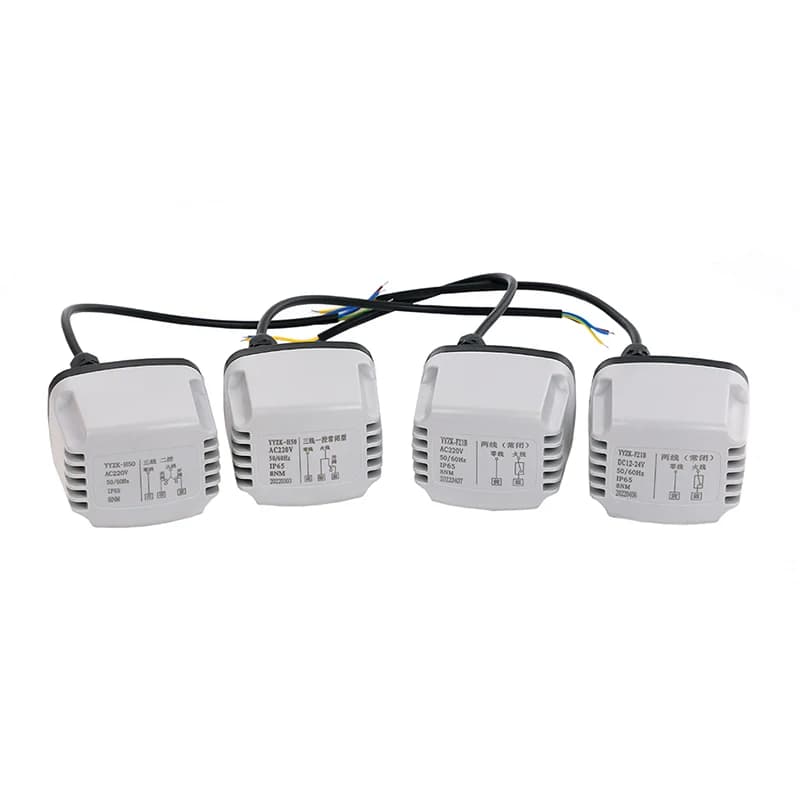 IP65 Motorised Thermostatic Radiator Valve | AC/DC 12V 24V 220V | Industrial Water Control - Thumbnail 2