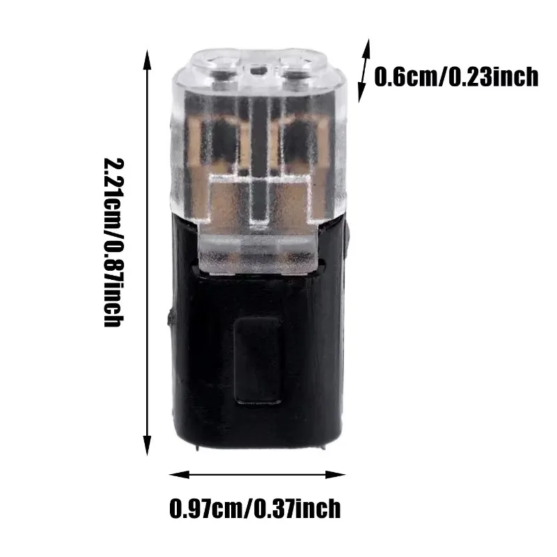 Flexible Pan Connector | Quick Splice Crimp Terminal | Double-Wire Plug-In - Thumbnail 6