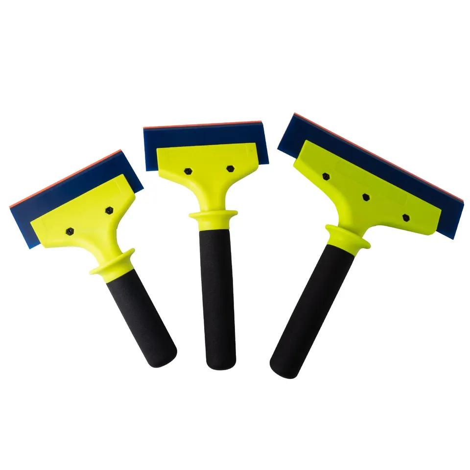 Window Squeegee | Soft Rubber Blade | Car Windscreen & Home Glass Cleaner