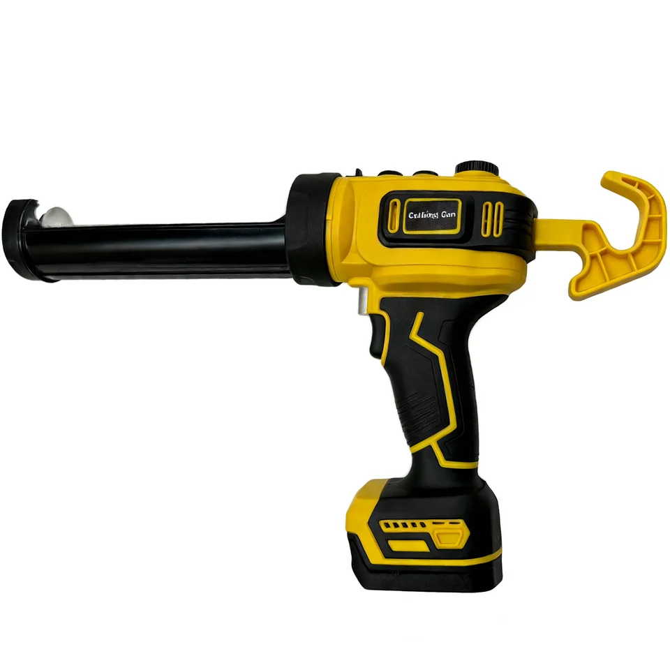 Electric Caulking Gun Dewalt | 4-Speed Cordless 300ml | LED Light, No Battery - Thumbnail 2
