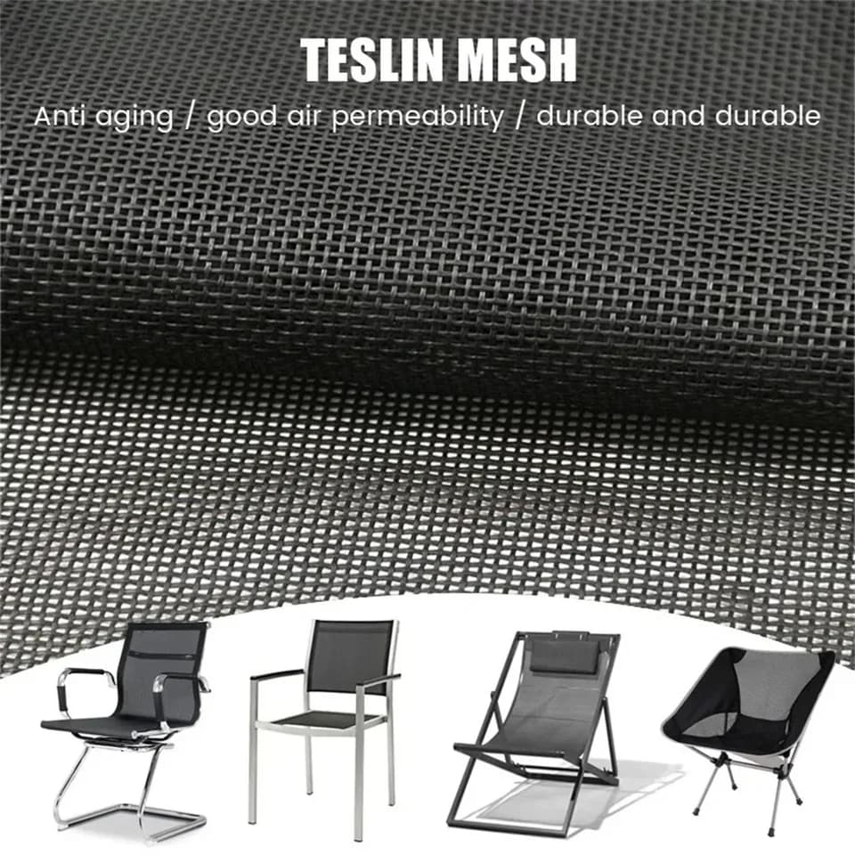 Waterproof Mesh Fabric | Durable PVC Teslin | DIY Outdoor Furniture & Pet Beds - Thumbnail 2