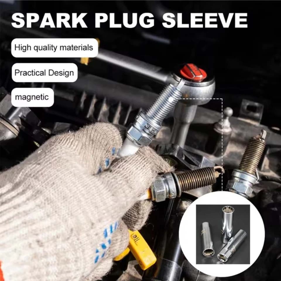 Spark Plug Socket | Thin-Wall 12-Point | 14mm & 16mm Sizes - Thumbnail 2