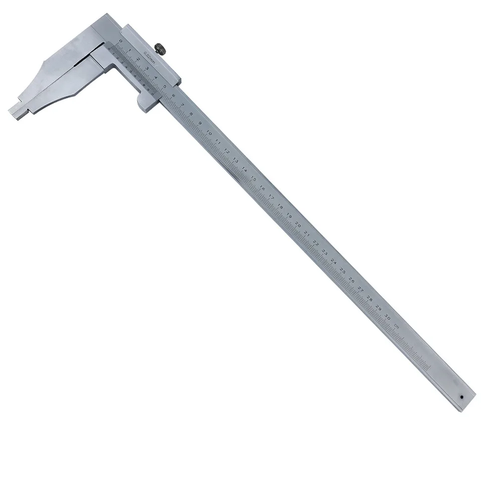 Heavy-Duty Vernier Caliper | 0-200mm Measurement | 60mm Long Nib Jaws - Thumbnail 7