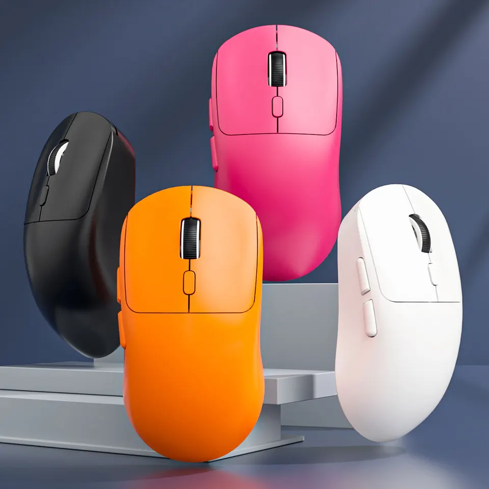 Silent Wireless Mouse | Rechargeable Dual-Mode | Ergonomic for PC & iPad - Thumbnail 7