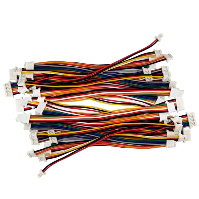 Pan Connector Wire | JST SH 1.0mm Pitch | 2-12 Pin 28AWG Cable - Thumbnail 6