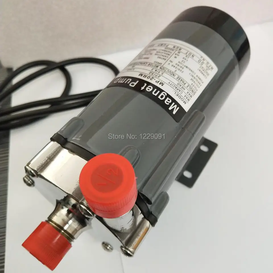 Pump | Stainless Steel Magnetic Drive | 140°C for Homebrewing - Thumbnail 6