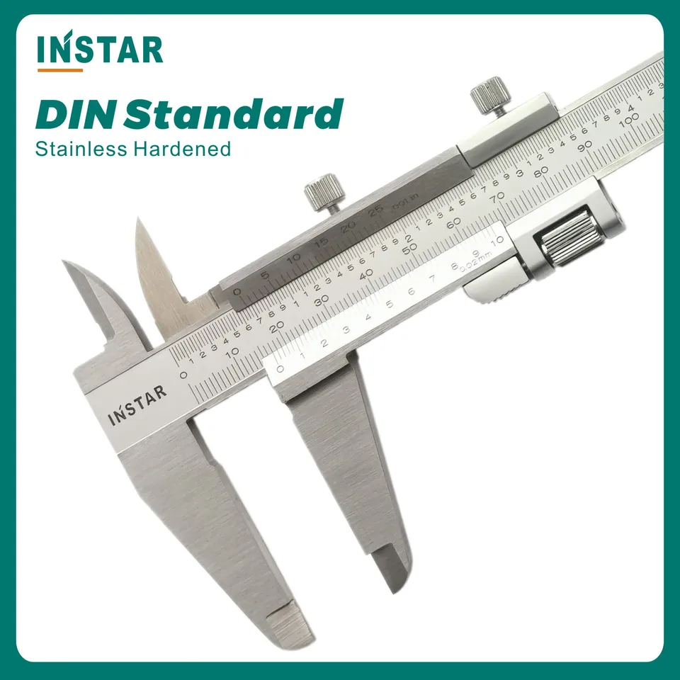 INSTAR Vernier Caliper | Stainless Steel DIN Standard | Fine Adjustment - Thumbnail 3