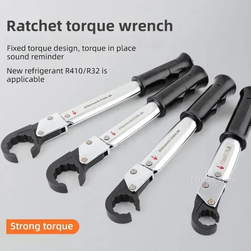 Plug Torque Wrench | Open-End Ratchet | Air Conditioning Repair - Thumbnail 2