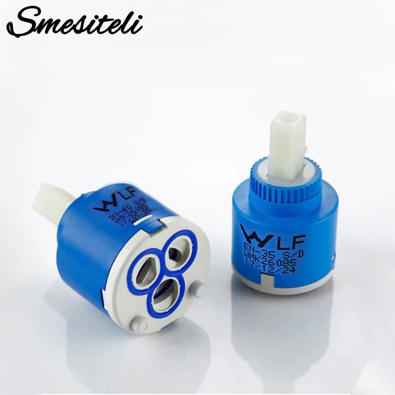 Tap Cartridge 40/35/25mm Mixer | Low Torque Spindle | Flat Base Free Rotation - Thumbnail 2