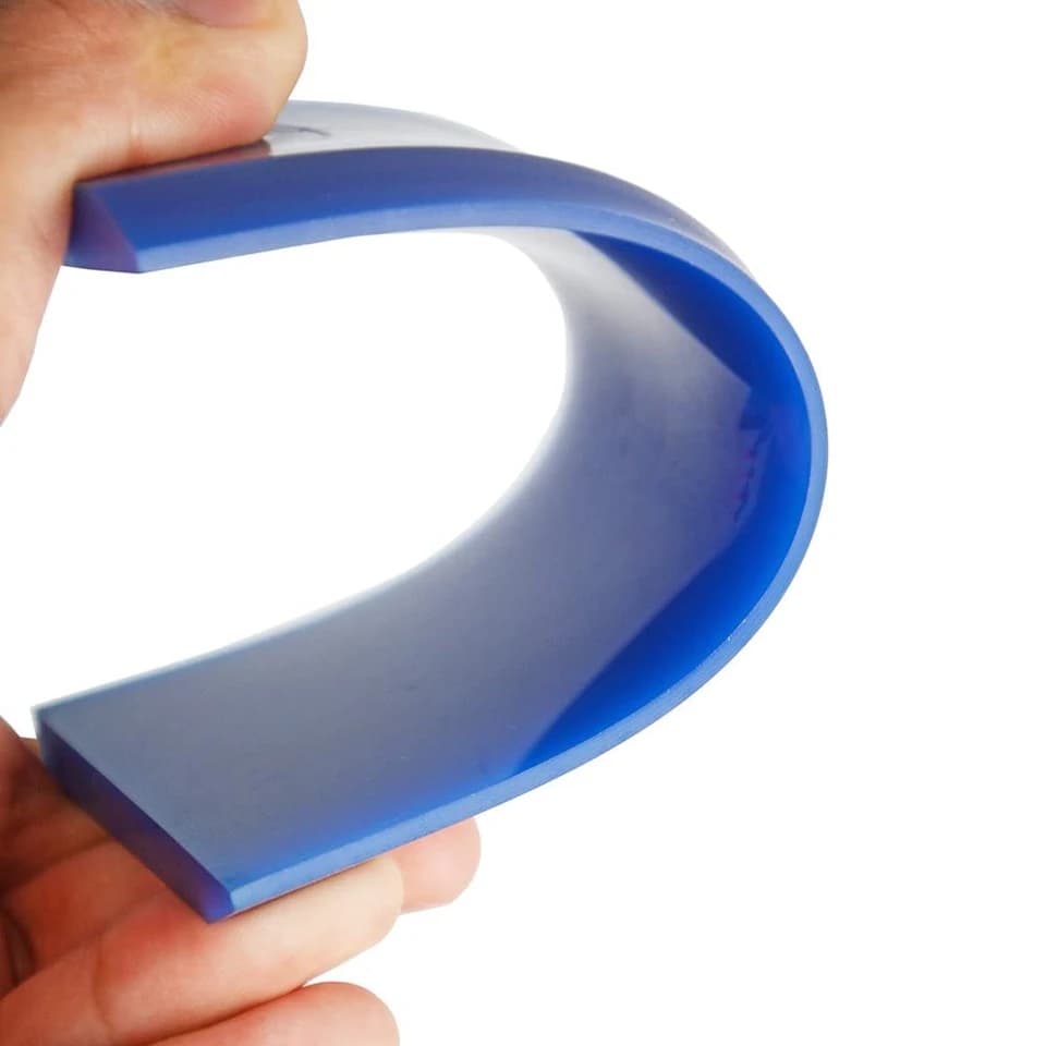 Window Squeegee | BlueMax Rubber Blades | Glass Cleaning & Film Wrapping - Thumbnail 3