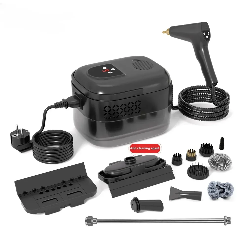 Cleaner with Spot Cleaner | 1500W High Temp Steam | Kitchen & Auto - Thumbnail 2