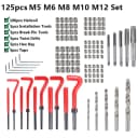 125pcs M5-M12