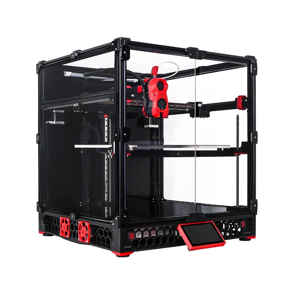 Voron Trident R1 Pro 3D Printer Kit on a white background.