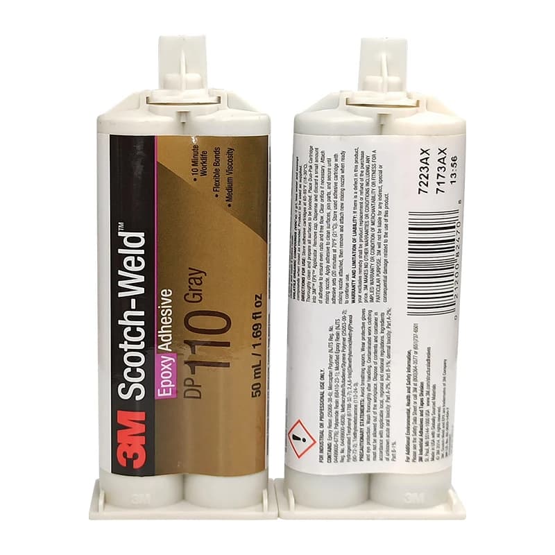 3M DP110 Epoxy Jointing Compound | Translucent/Grey 48.5mL | Industrial Potting Adhesive - Thumbnail 6