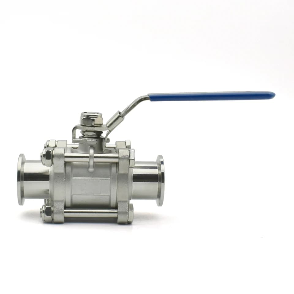 KF16-50 High Vacuum Ball Valve | 3-Piece SUS304 gate valve gate | Industrial Use