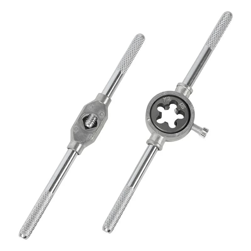 Tap and Die Set | M3-M12 Screw Threading | Portable Reamer Tools - Thumbnail 2