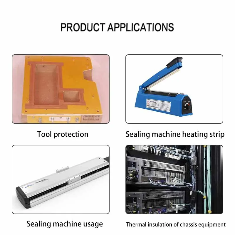 High-Temp PTFE Tape | 300°C Heat Resistance | Adhesive for Sealers - Thumbnail 6