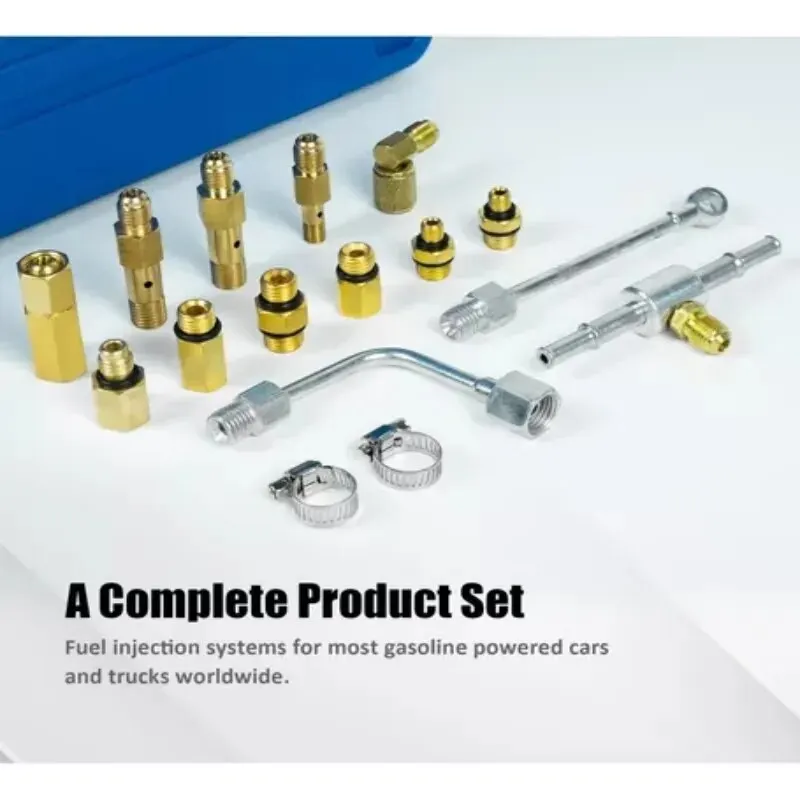 Pressure Gauge Tester Kit | 140PSI Injector Pump Tool | Automotive Gas - Thumbnail 3