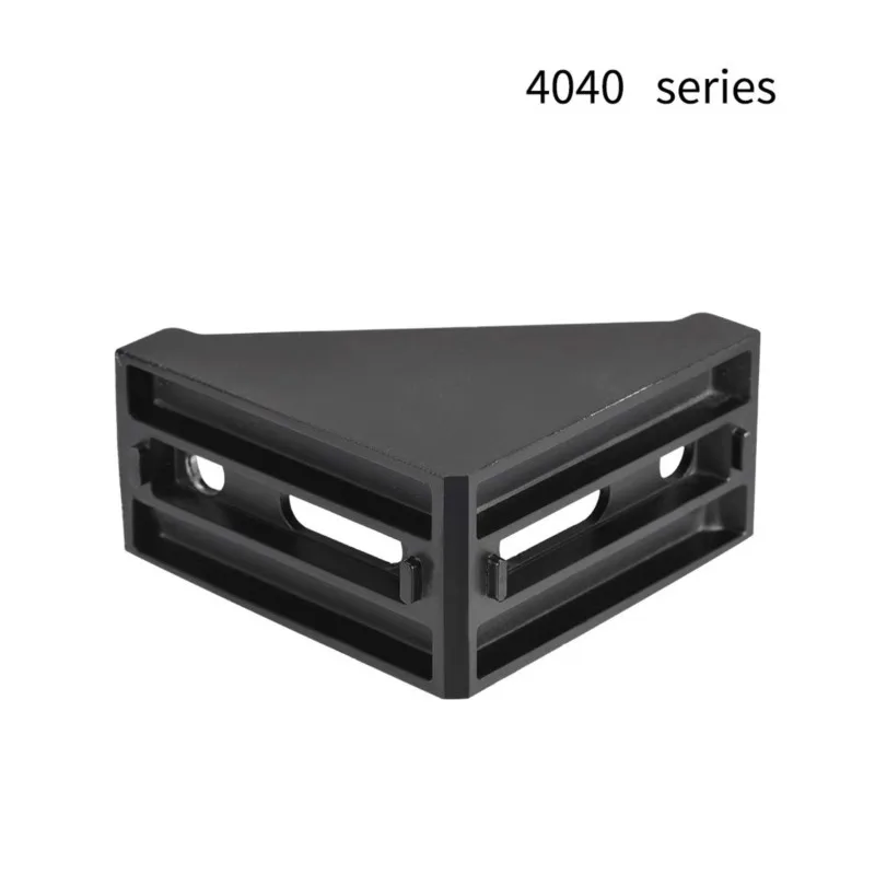Aluminium Angle Brackets | 2020 to 4080 Profile Connectors | EU Standard CNC - Thumbnail 5