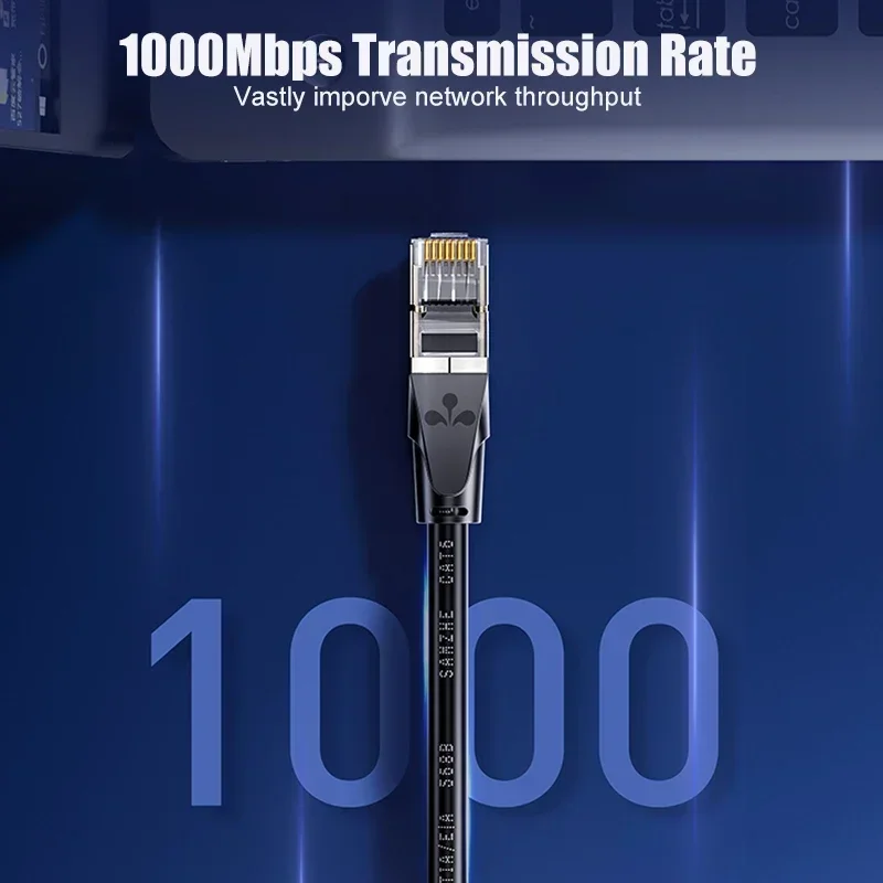 CAT6 Ethernet Cable | RJ45 Patch Cord | For Router, Home & Office - Thumbnail 4