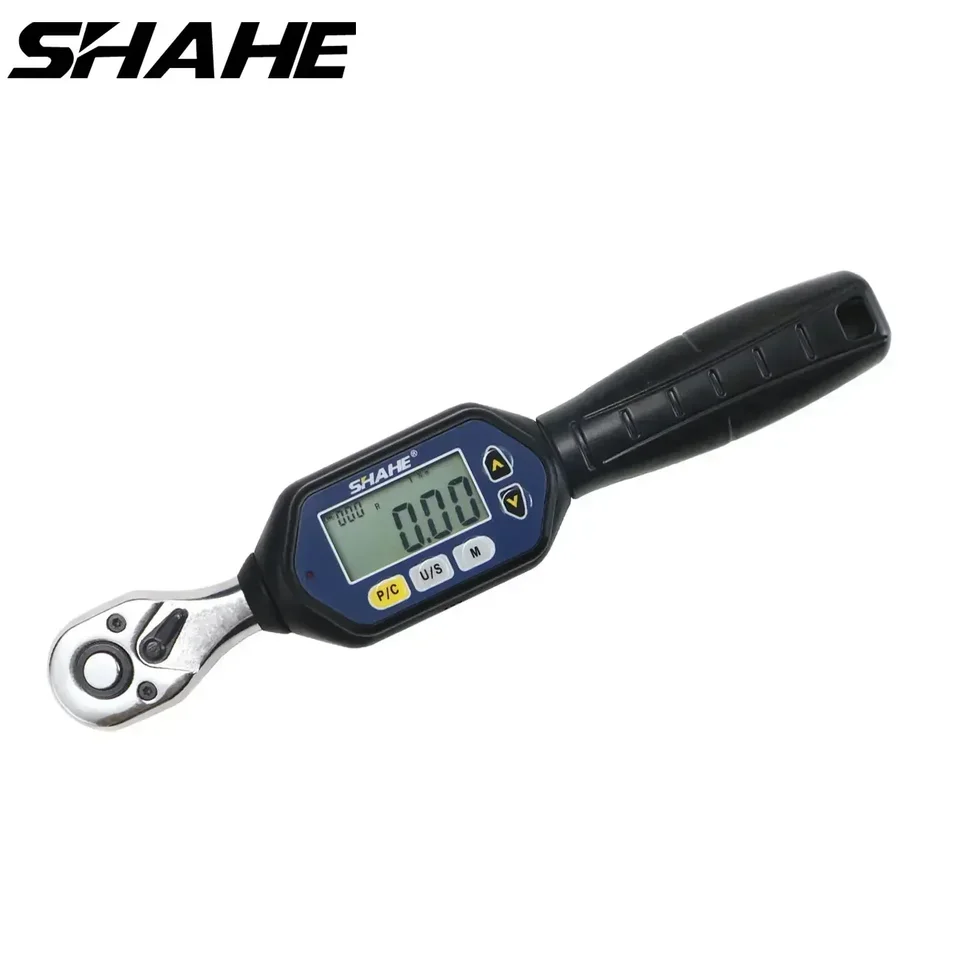 Shahe Digital Torque Wrench | 1/4" 3/8" 1/2" Drive | Bidirectional Ratchet - Thumbnail 2