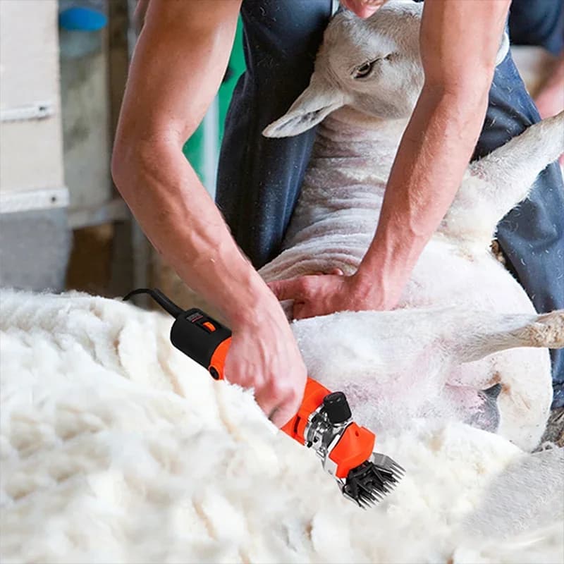 1300W Electric Sheep Shears | 6-Speed Animal Wool Clipper | 110V/220V Trimmer - Thumbnail 7