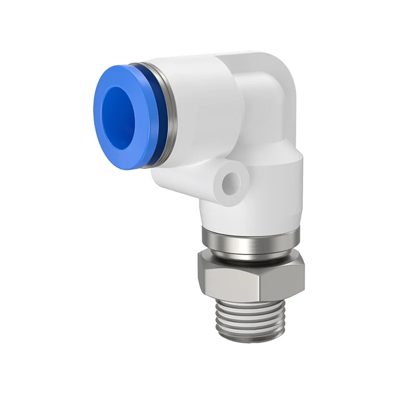 360° Rotary Swivel Fitting | M5, 1/4, 1/2 NPT | Pneumatic Hose Connector - Image 1