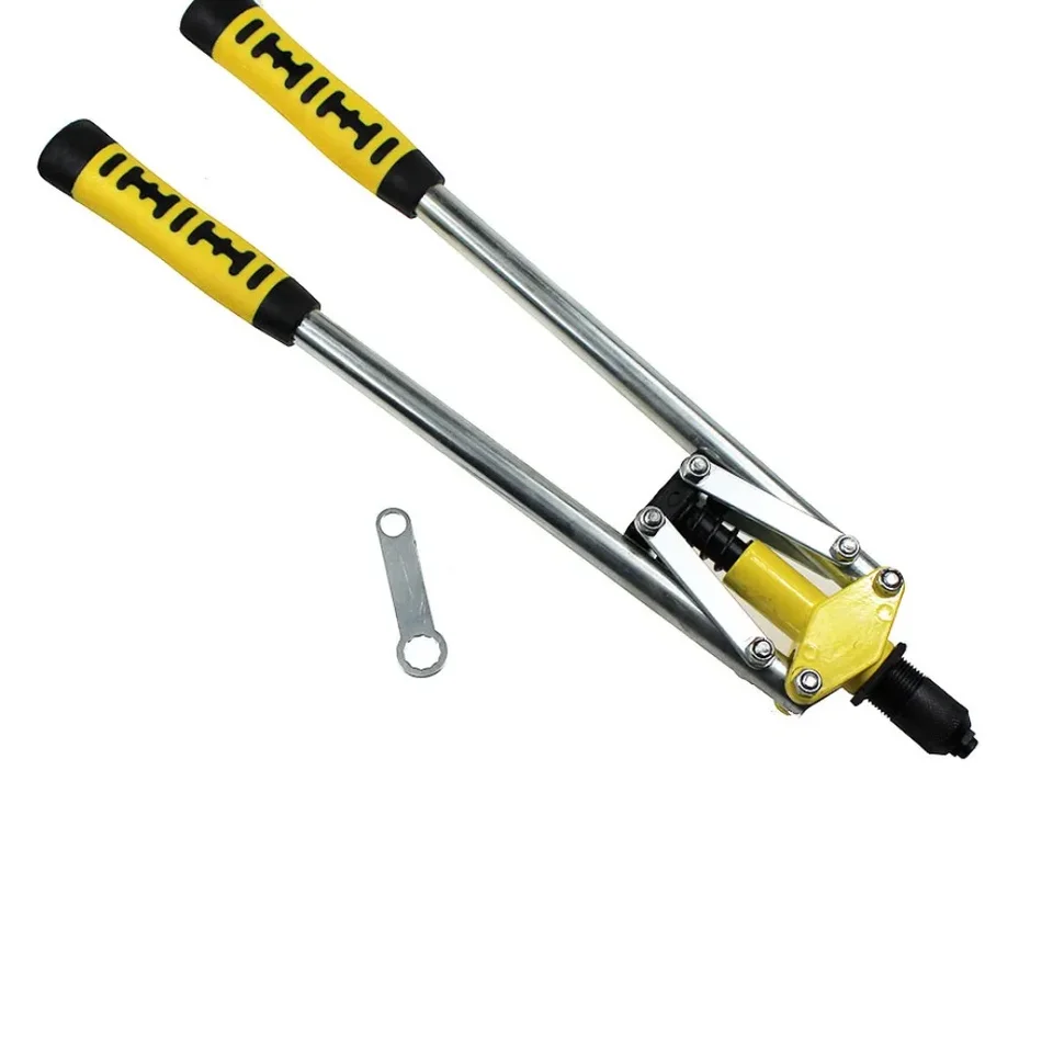 Heavy-Duty Rivet Gun | Double Core-Pulling Hand Riveter | Manual Pull Tool - Thumbnail 2