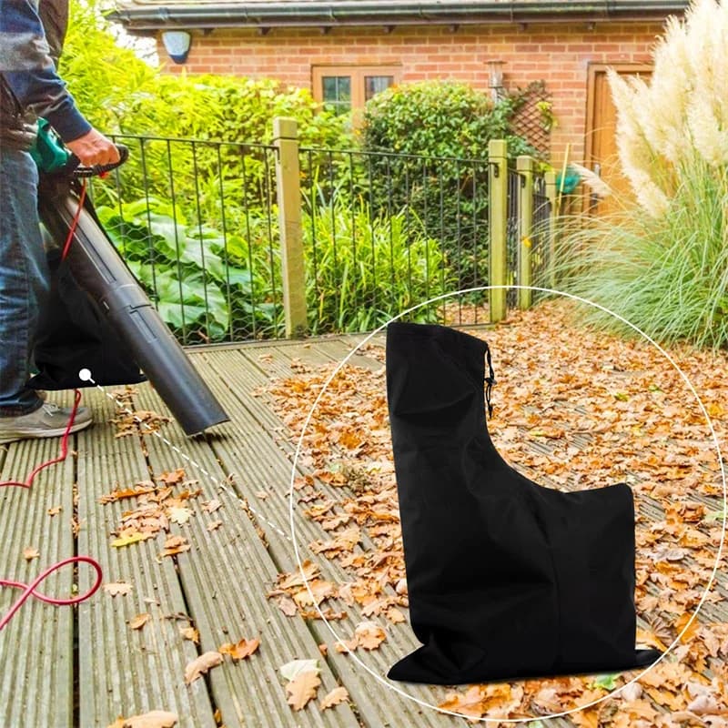 Adjustable Leaf Blower Rubble Sack | Debris Storage | Garden Vacuum Bag - Thumbnail 4