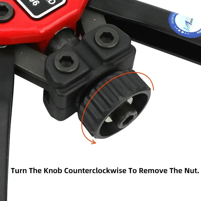 BT-606 Rivet Gun | M3-M8 Threaded Rivet Nuts | Double Handle Tool 200pc - Thumbnail 6