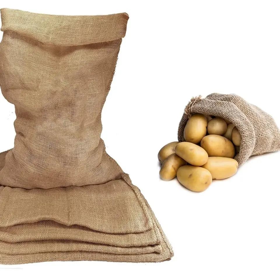 Large Rubble Sack | Heavy Duty Hessian | Farm & Garden Storage - Thumbnail 4