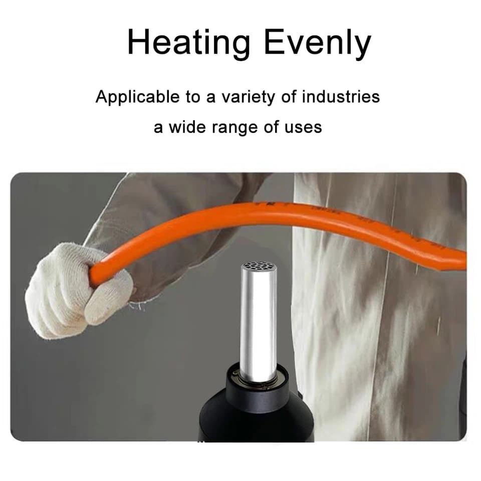 Digital Heat Gun Station | Adjustable Temp. IC SMD BGA | 8018 LCD8508 - Thumbnail 4